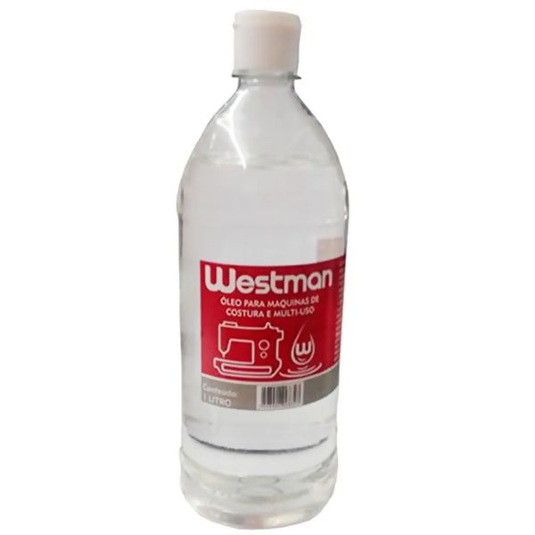 ÓLEO MINERAL PARA MÁQUINA DE COSTURA 1LT - WESTMAN